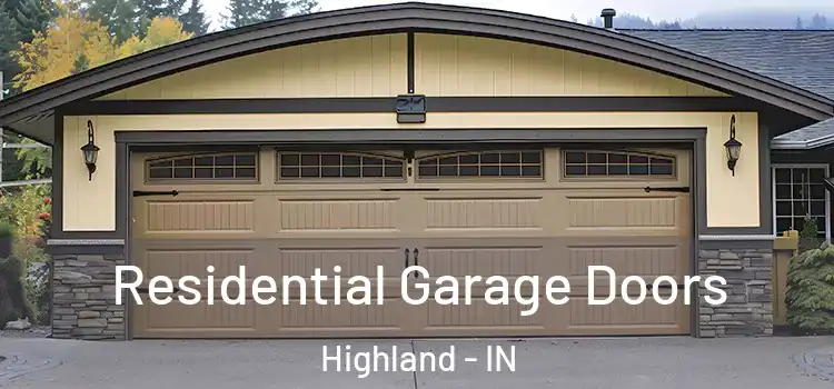  Residential Garage Doors Highland - IN